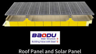 Baodu Sandwich Panels και Solar Panel Integration Solution