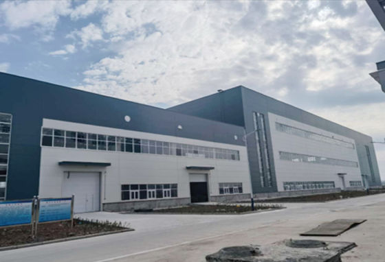 Light Industrial Metal Warehouse Solid H-shape Steel Beam Main Frame Steel Structure Prefab Warehouse Building