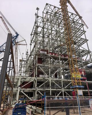 Ανθεκτικές μεταλλικές κατασκευές από χάλυβα για κτίρια, αποθήκες, αυτόματη αποθήκευση, μεταλλικά κτίρια