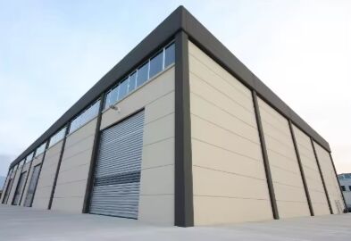 Factory Supply Prefabrication Workshop Light Warehouse Hangar Welded and Installed Building Steel Structure