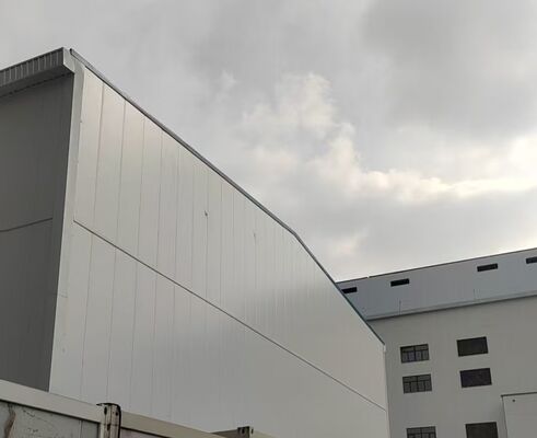Baodu STEEL STRUCTURE Προκατασκευασμένη αποθήκη μεταλλικών κατασκευών Q235/Q345